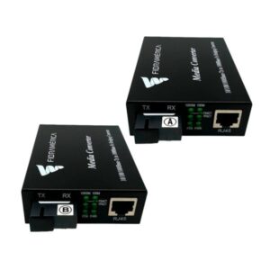 convertidor de medios fibra 20km Fibramerica