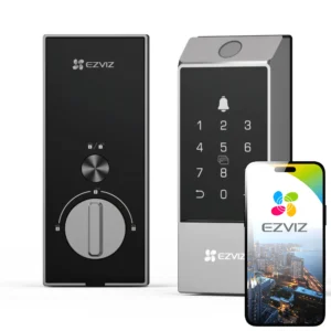CERRADURA INTELIGENTE EZVIZ DL04 TECLADO, WIFI, BLUETHOOTH